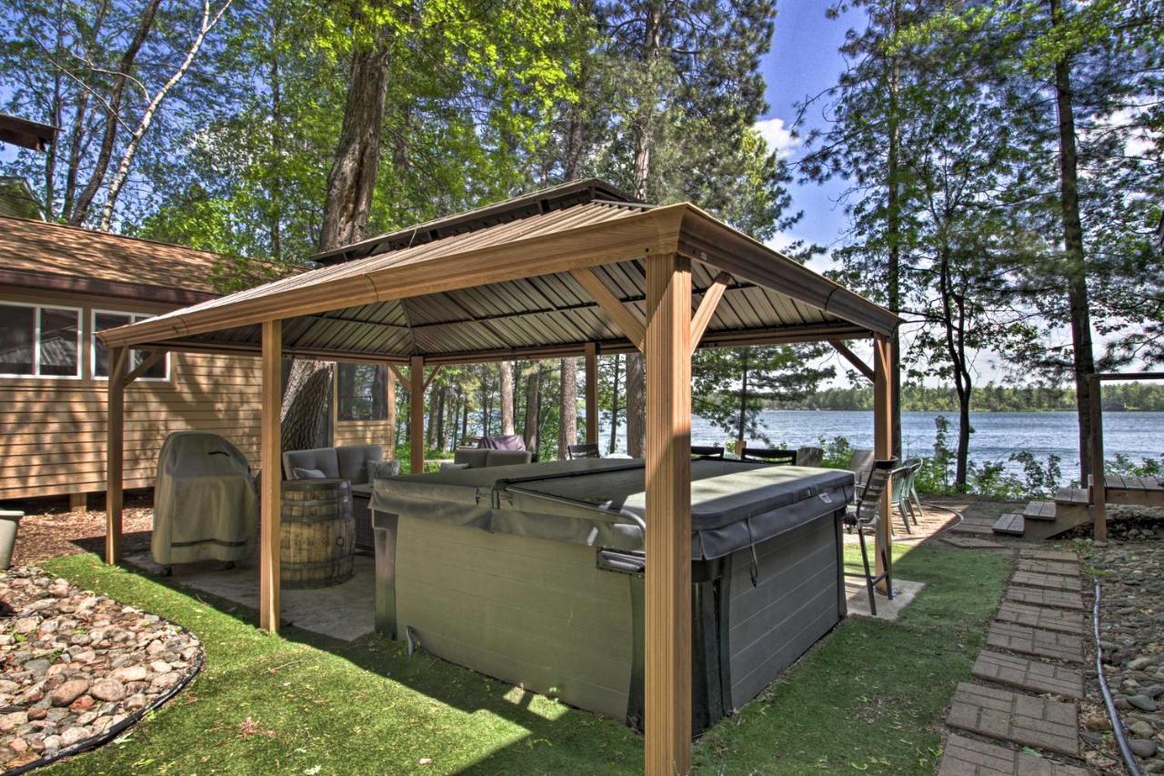 Loon Lake Lodge With Dock, Sauna And Hot Tub! Pequot Lakes Buitenkant foto