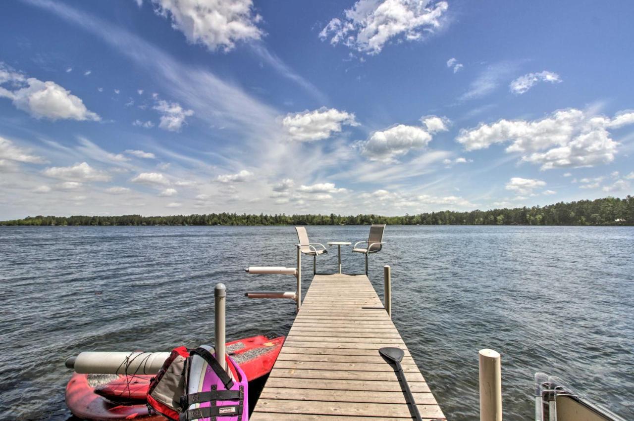 Loon Lake Lodge With Dock, Sauna And Hot Tub! Pequot Lakes Buitenkant foto